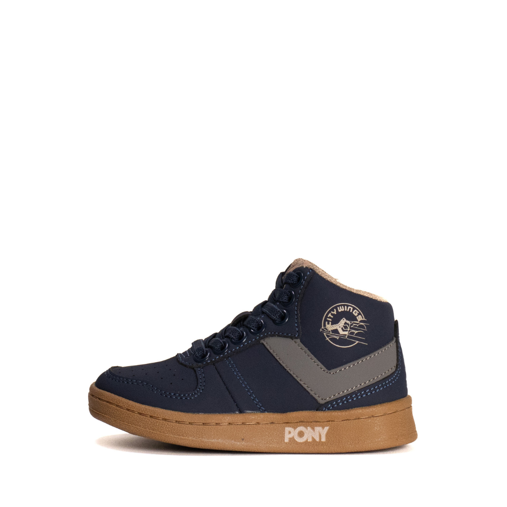City Wings Mid Navy Club - Sneakers