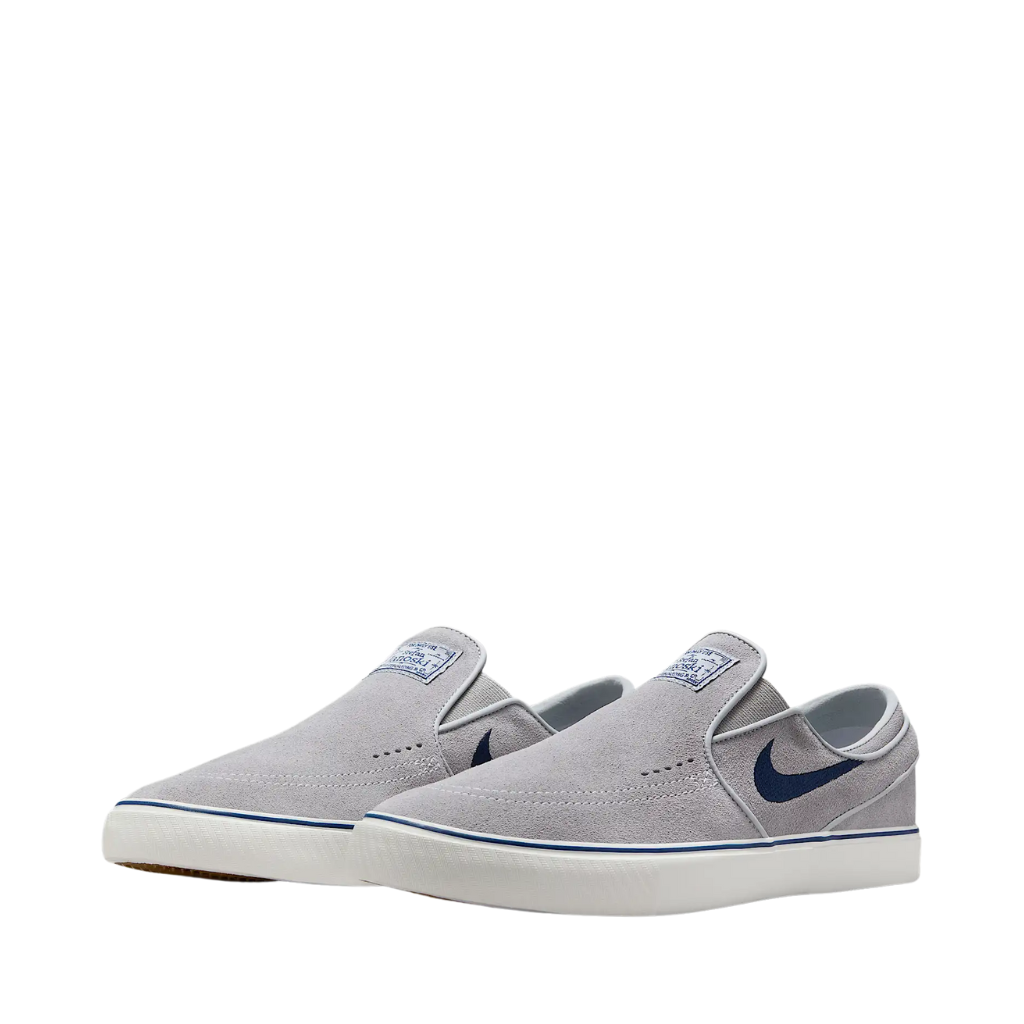 Nike SB Zoom Stefan Janoski Slip Wolf Grey Navy - Sneakers