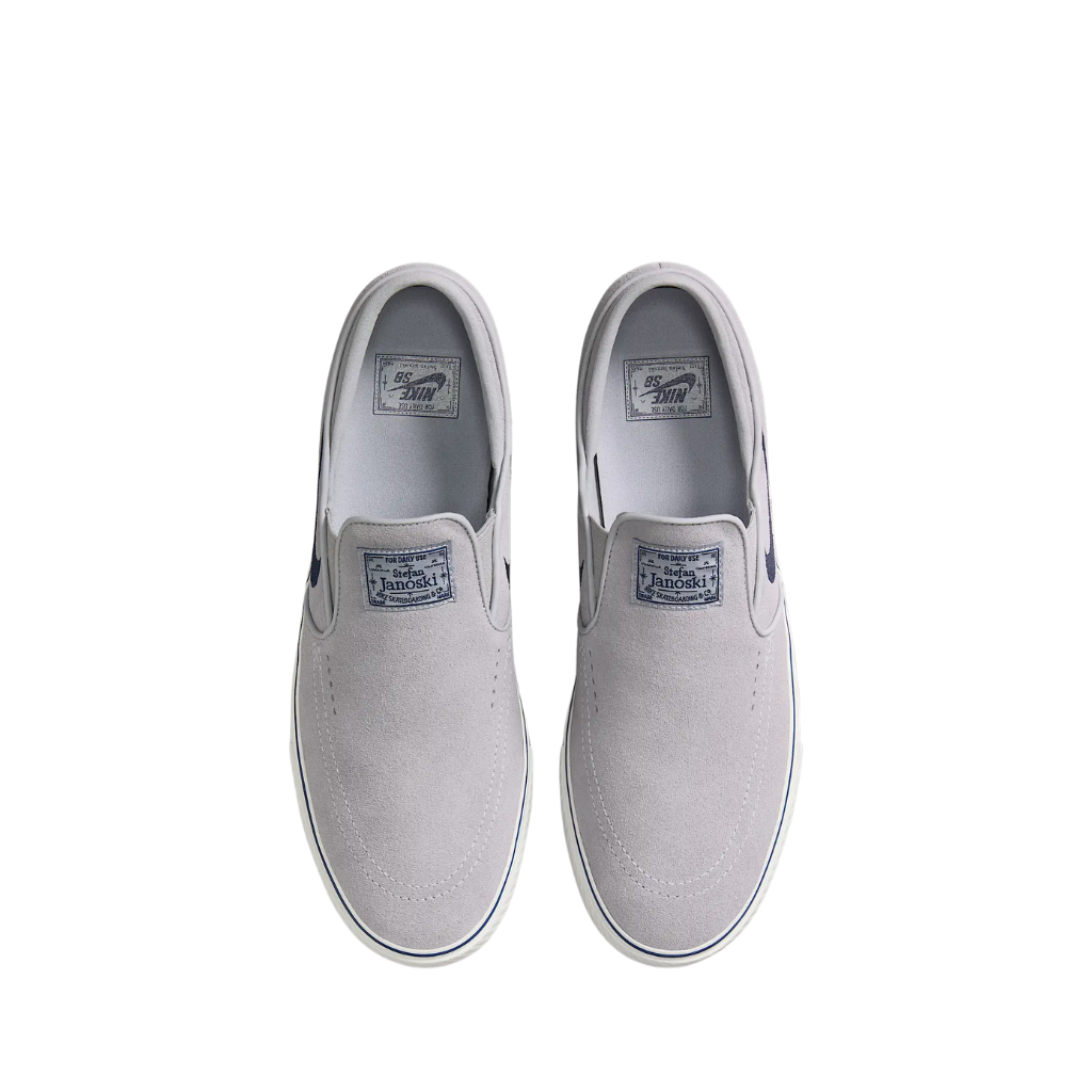 Nike SB Zoom Stefan Janoski Slip Wolf Grey Navy - Sneakers