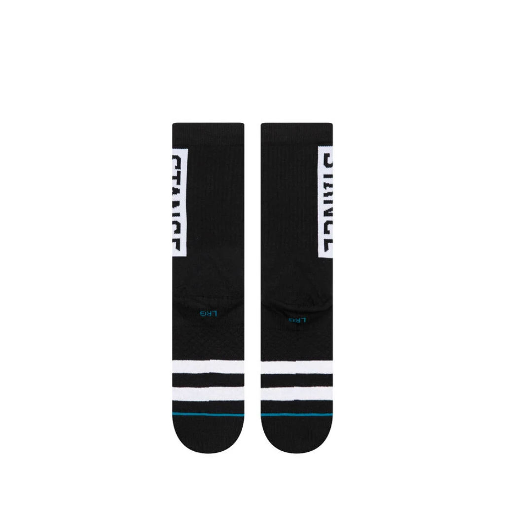 Og Crew Socks Black Stance - L - Calcetas