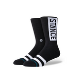 Og Crew Socks Black Stance - L - Calcetas